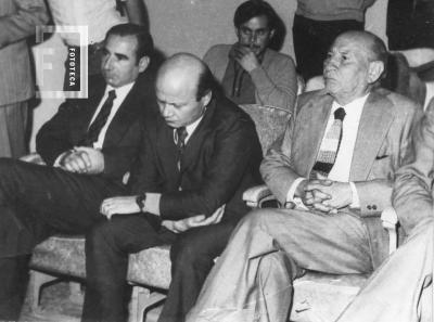 Círculo de Periodistas San Nicolás. Flores Colazo padre e hijo, Ramini