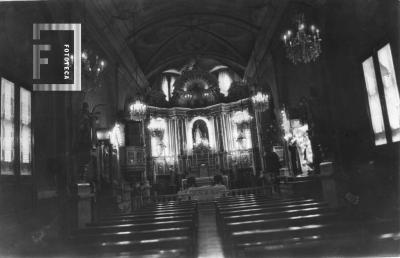 Capilla del Hospital San Felipe, nocturno