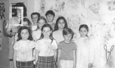 Niños Pintores de Somisa. Prof. Gloria Pujato de Suñe