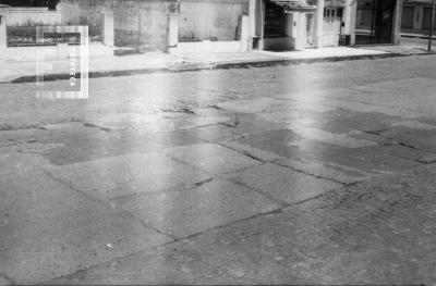 Av. Savio entre Ameghino y Garibaldi (esq. Sur)