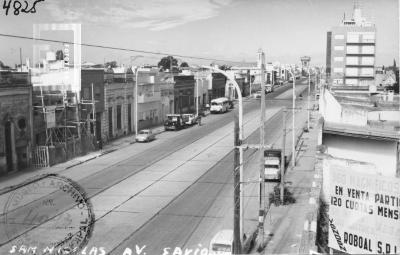 Av. Savio desde Nación hacia el sudeste