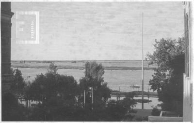 Av. Costanera desde el puente de calle Aguiar y Belgrano