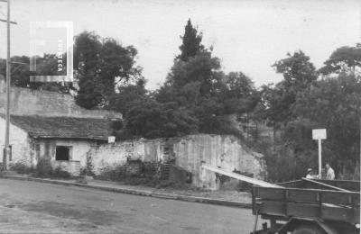 Calle Aguiar entre Lavalle y Guruciaga.