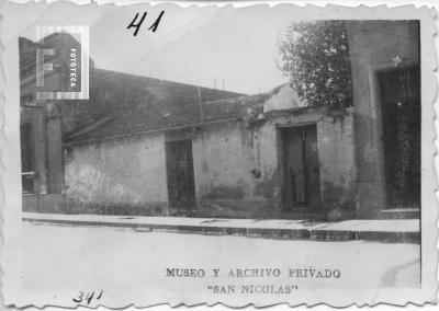 Rancho de Calle Francia 91, demolido en mayo de 1947