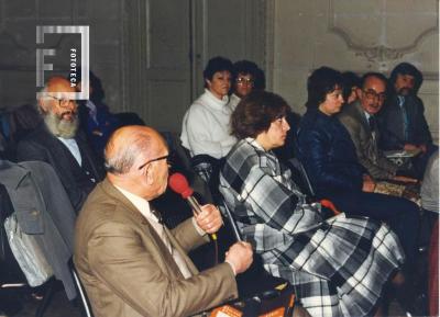 G. S. Chervo en el III Encuentro de Directores de Museos de la Provincia en La Plata.