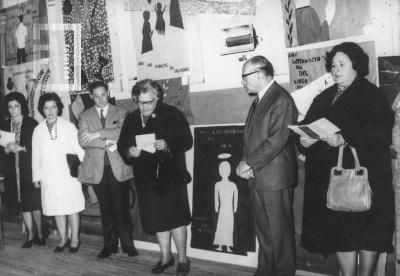 Inauguración Exposición de Afiches en la Escuela Nº 1