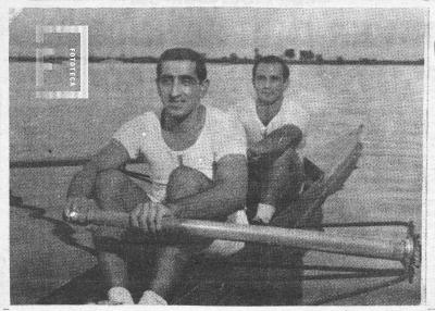 Remeros Olímpicos, Carlos Montaldo y Ricardo Durand

