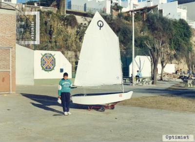 Club de Regatas. Bote Optimist