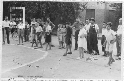 3a. Competencia de Auto a Piolín. Largada, Moreno y Guruciaga