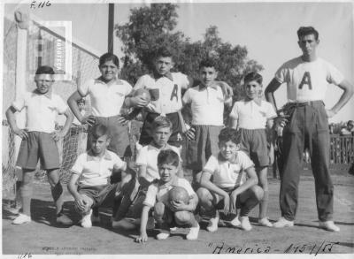 Club Deportivo América. Fútbol infantil