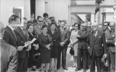 Acto Club de Regatas en Cementerio