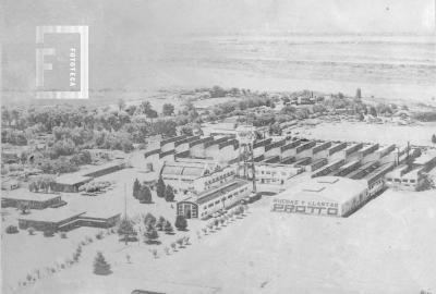 Establecimiento industrial Protto, vista aérea