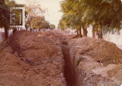 Obras Sanitarias de la Nación (OSN). Obras red cloacal