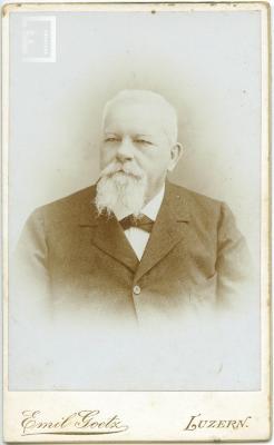José Bossert, fundador de la joyería Hispano Suiza, en 1861