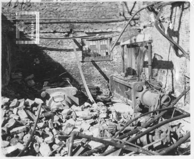 Incendio de la jabonería de Artigas y Serrano