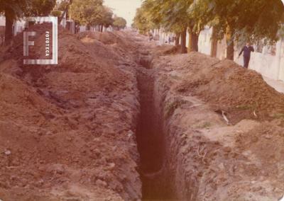 Obras Sanitarias de la Nación (OSN). Obras red cloacal