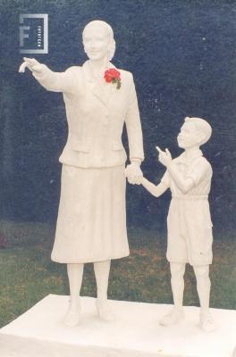 Escultura en exposición