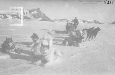 El Capitán Jorge Aníbal García, jefe de la Base Esperanza, Antártida Argentina