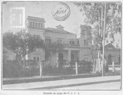 Estación de cargas del Ferrocarril Central Argentino