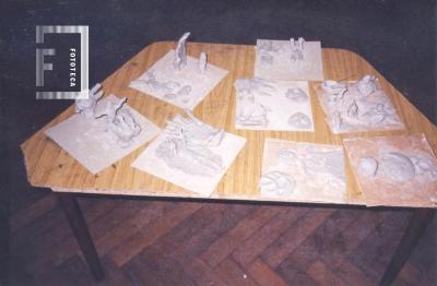 Esculturas en proceso