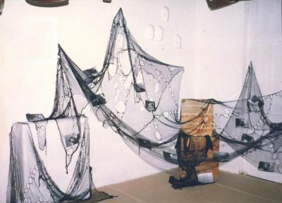 Instalación. Escuela Nacional de Dibujo. Asoc. Cultural Rumbo
