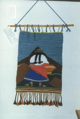 Artesanía tradicional textil, autor: Damián Olearo (16 años)