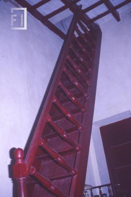 Estancia La Esperanza, Conesa. Escalera interior