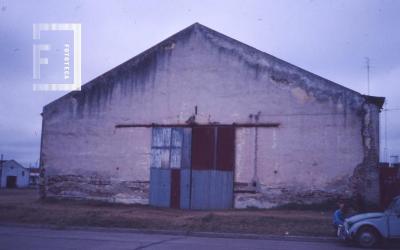 Galpón, ex barraca, Av. Falcón y Alem
