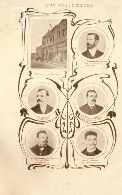 Tribunales y jueces, 1902 (reproducción impreso)