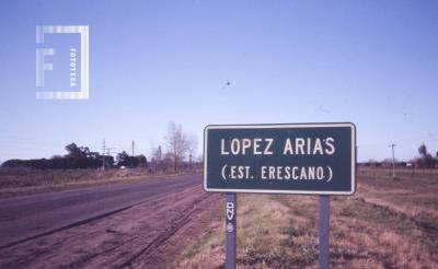 Entrada a López Arias desde Conesa