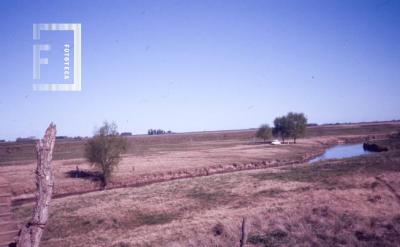Puente Arroyo del Medio a Conesa, vista hacia el sudoeste