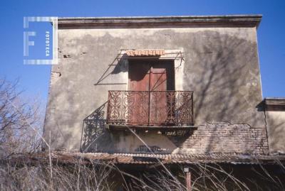 Planta alta y balcón ex casa de López Arias