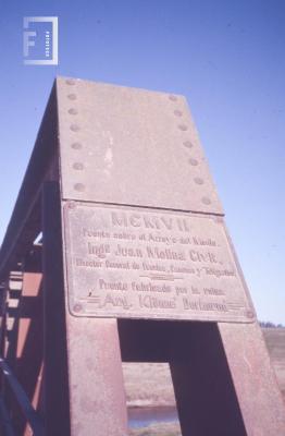 Puente Conesa, Arroyo del Medio