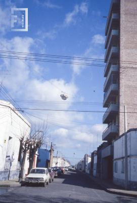 Calle Ameghino de calle Colón hacia arriba