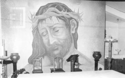 Obra de Ana Baldi en la Parroquia de Luján, San Nicolás