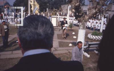 Gral. Rojo. Inauguración Busto San Martín