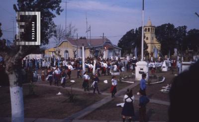Gral. Rojo. Inauguración Busto San Martín