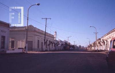 Gral. Rojo. Calle principal