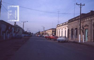 Gral. Rojo. Calle principal