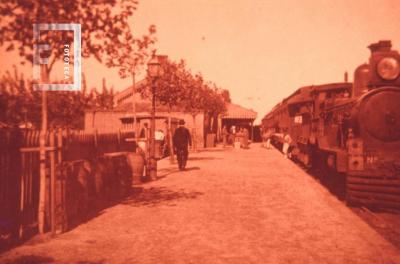 Estación Ferrocarril, año 1905