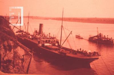 Buque en el Embarcadero, año 1905
