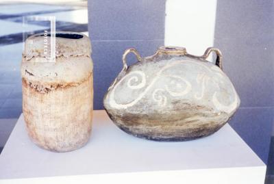 Exposición cerámicas en Estación Terminal de Ómnibus