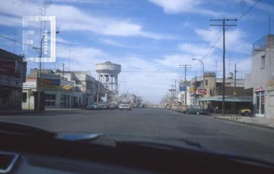 Av. Savio desde Ameghino hacia el sudeste