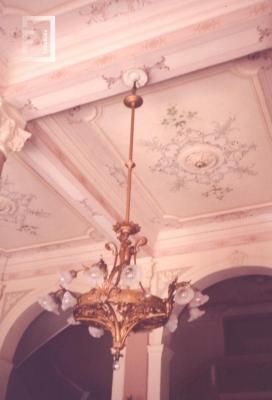Teatro Municipal, hall, cielorraso