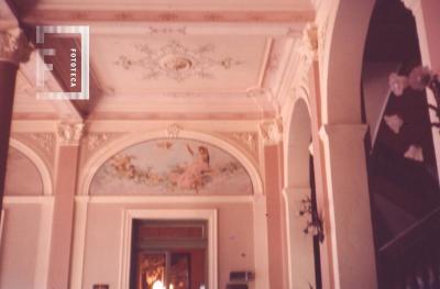 Teatro Municipal, hall, cielorraso