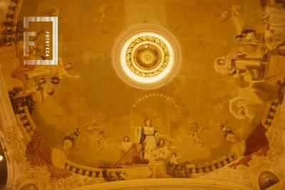 Teatro Municipal, cúpula interior