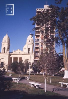 Plaza Mitre, hacia la Catedral