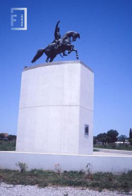 Monumento a San Martín en nuevo emplazamiento