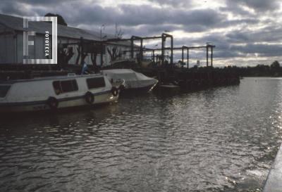 Muelle Cabotaje, desde el río
