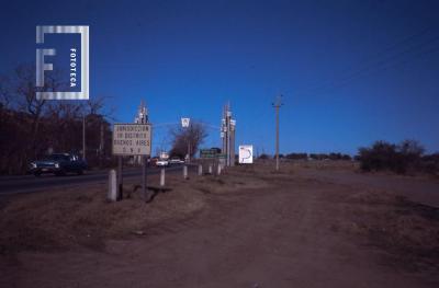Entrada a San Nicolás desde Rosario